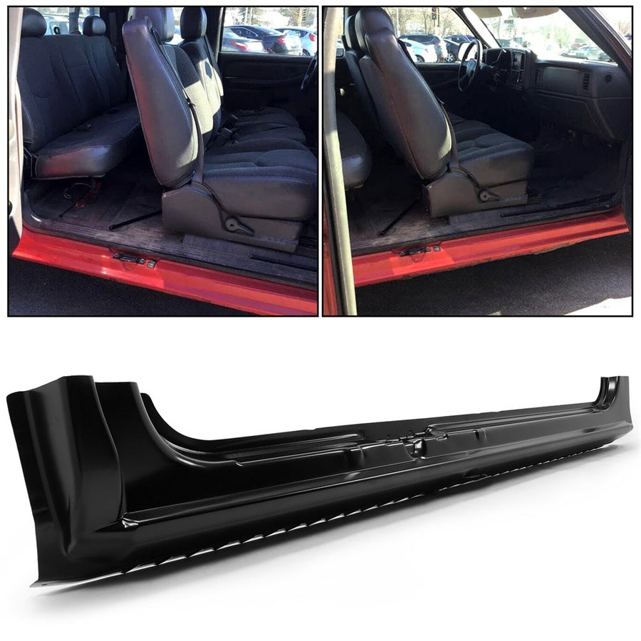 YIKATOO® RH Rocker Panel For 99-07 00 Chevy Silverado Extended Cab -junior