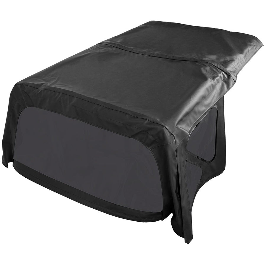 YIKATOO® Tinted Soft Top Sailcloth Black For 1995-1998 Suzuki Sidekick Geo Tracker -junior
