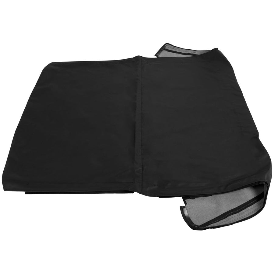 YIKATOO® Tinted Soft Top Sailcloth Black For 1995-1998 Suzuki Sidekick Geo Tracker -junior