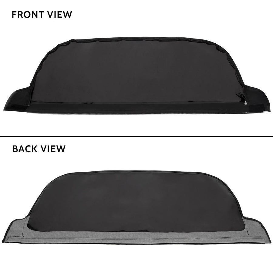 YIKATOO® Tinted Soft Top Sailcloth Black For 1995-1998 Suzuki Sidekick Geo Tracker -junior