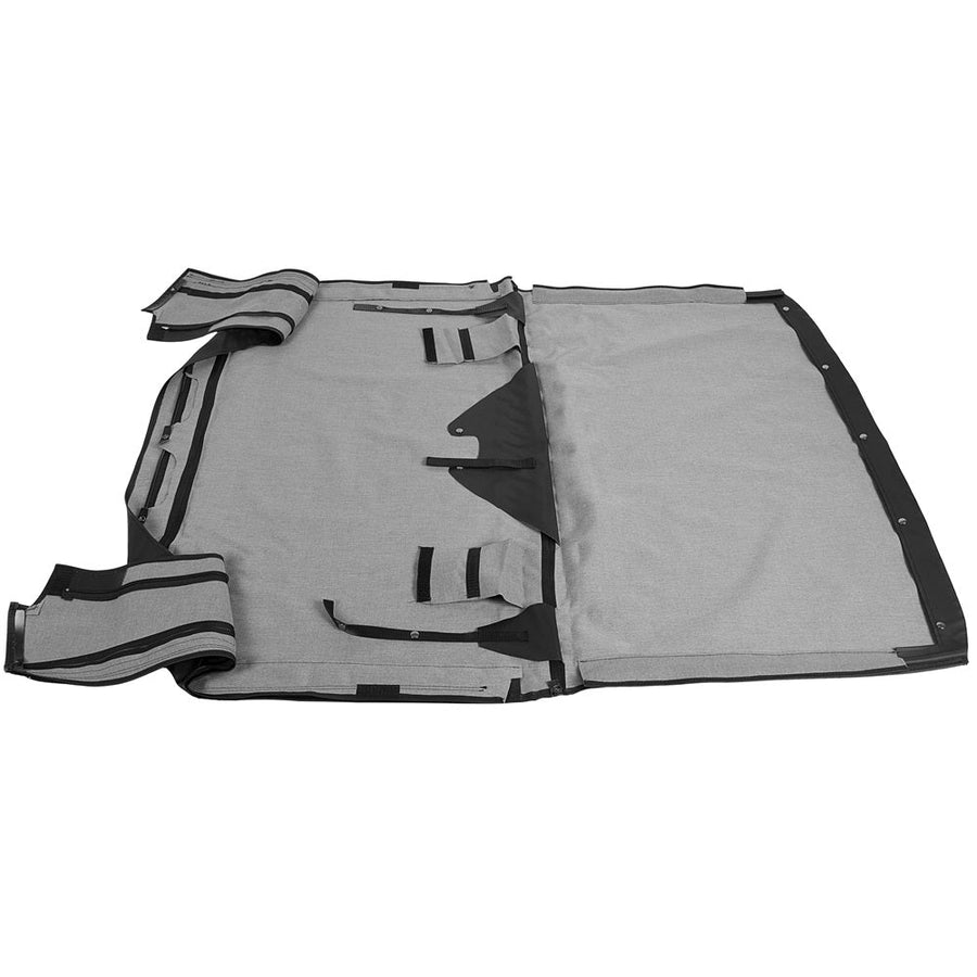 YIKATOO® Tinted Soft Top Sailcloth Black For 1995-1998 Suzuki Sidekick Geo Tracker -junior