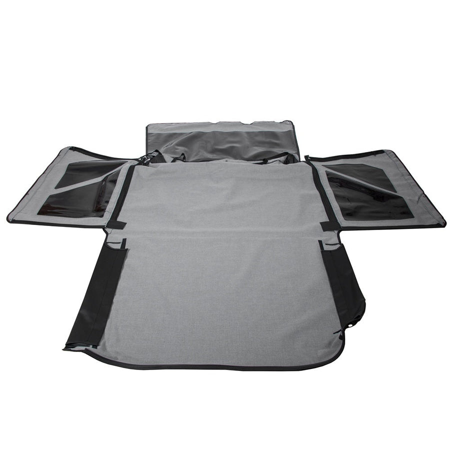 YIKATOO® Replacement Soft Top with Rear Tinted Windows Black For 1986-1994 Suzuki Samurai -junior