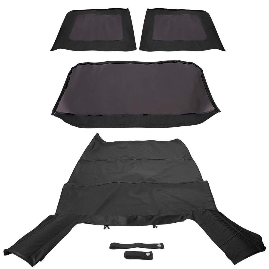 YIKATOO® Replacement Soft Top Tint Windows for 2007-2009 Jeep Wrangler Unlimited 4 Door - junior