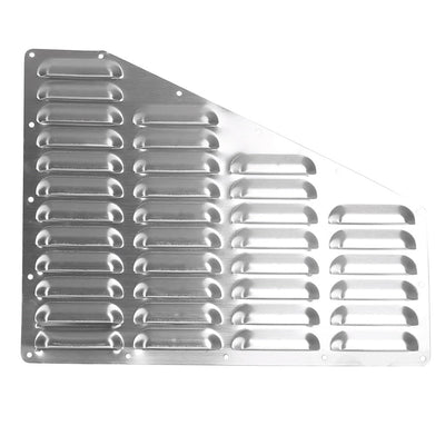 YIKATOO® Hood Louver Aluminum Vent Bolt-On Cooling Panel Kit FOR 1984-2001 Jeep XJ Cherokee -junior
