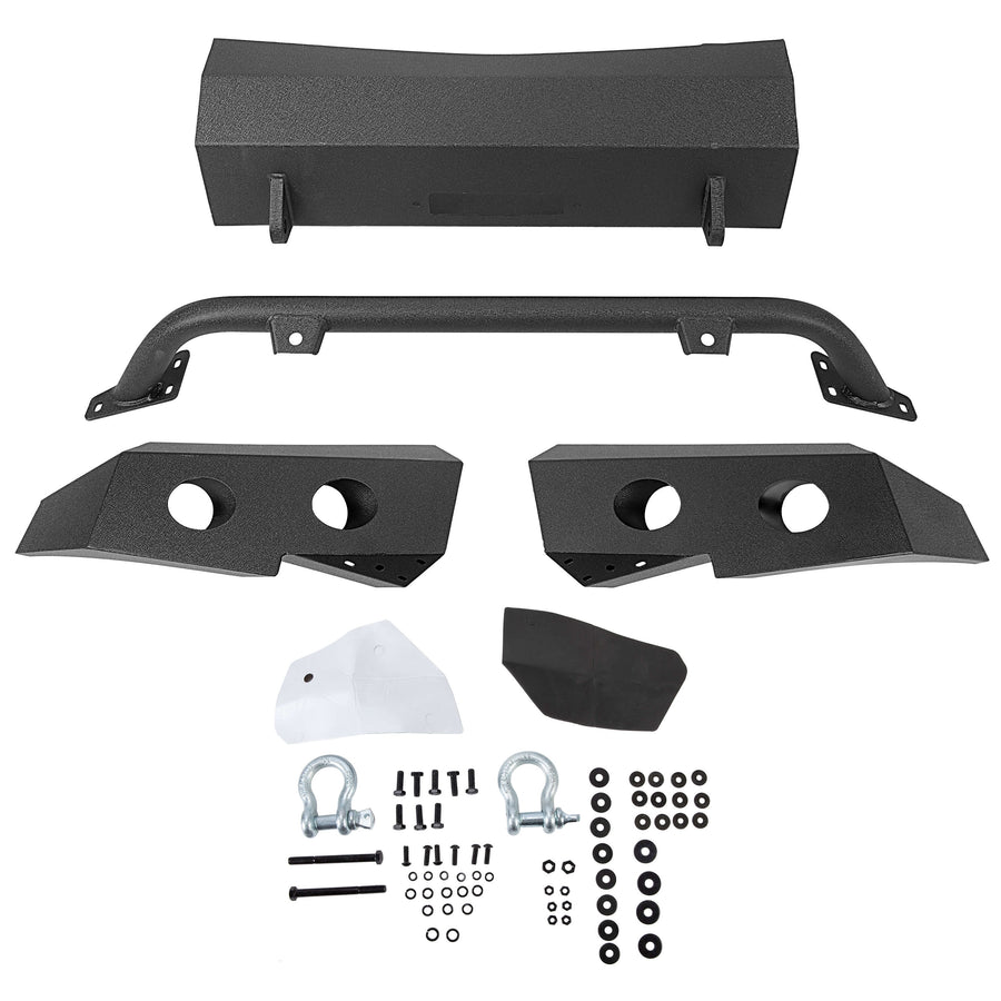 YIKATOO® Modular Front Bumper for 2007-2013 Chevy Silverado 1500,3-Piece -  junior