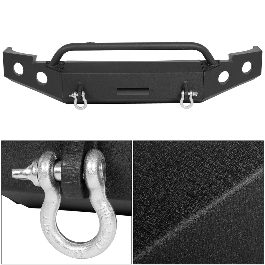 YIKATOO® Modular Front Bumper for 2007-2013 Chevy Silverado 1500,3-Piece -  junior