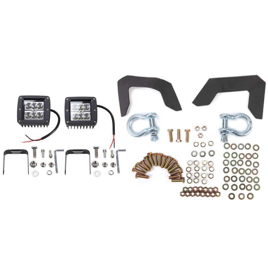 YIKATOO® Modular Front Bumper for 2018-2020 Ford F-150,3-Piece - junior