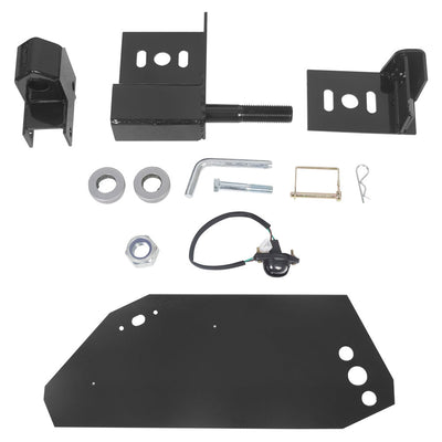 YIKATOO® Tire Carrier Mount w/Drop Down Option Compatible with All Hummer H2 Black -junior