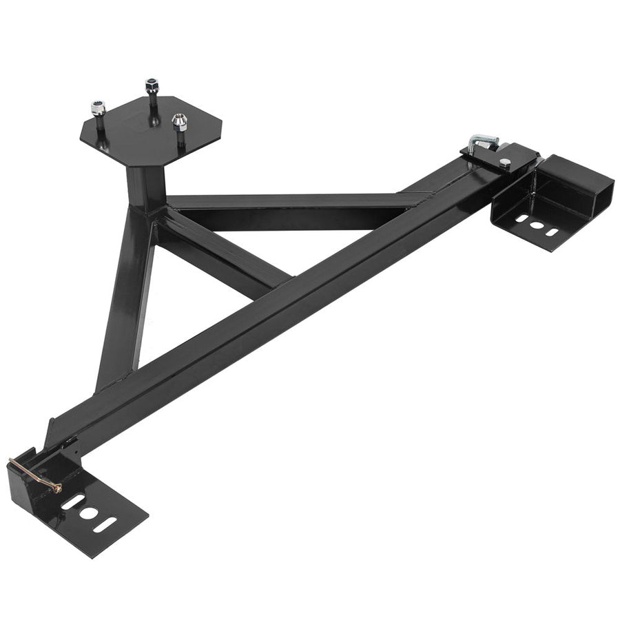 YIKATOO® Tire Carrier Mount w/Drop Down Option Compatible with All Hummer H2 Black -junior