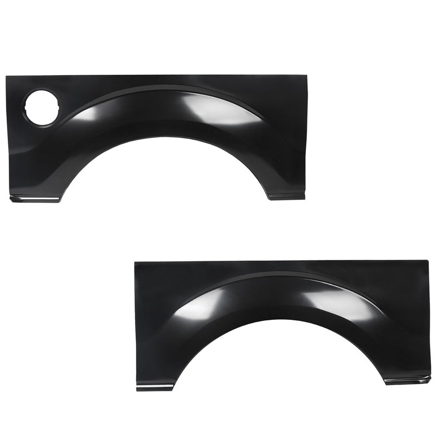 YIKATOO® Steel Rear Wheel Arch quarter panel For 2009-2014 Ford F-150 LD W/O Molding Holes -junior