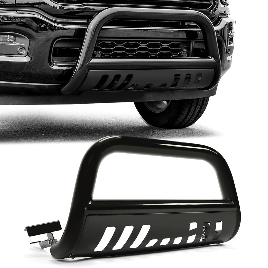 YIKATOO® Bull Bar Push Front Bumper Grille Guard Skid Plate For 2009-2022 Dodge Ram 1500 -junior
