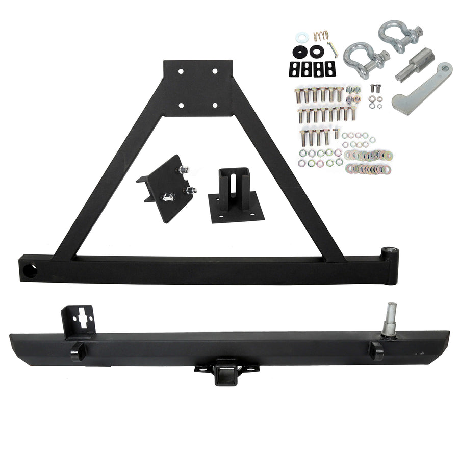 Jeep Wrangler 87-06 TJ YJ Rear Bumper