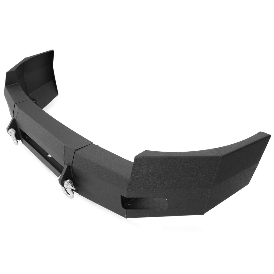 YIKATOO® Front Bumper 3-Pieces with D-Rings Compatible with 2007-2010 Chevrolet Silverado 2500 3500 -junior