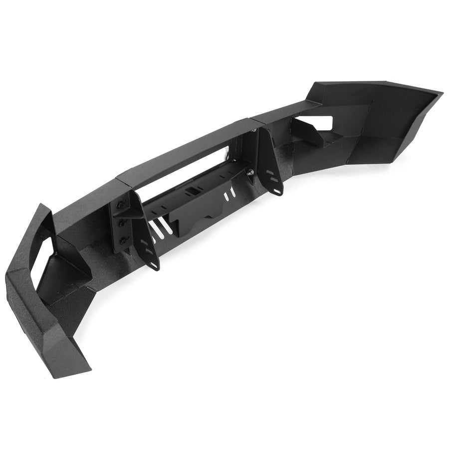 YIKATOO® Front Bumper 3-Pieces with D-Rings Compatible with 2007-2010 Chevrolet Silverado 2500 3500 -junior