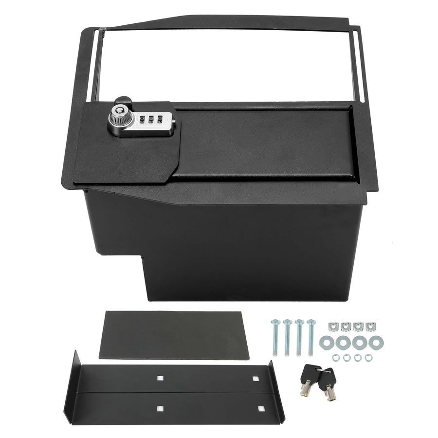YIKATOO® CENTER CONSOLE LOCK VAULT For FORD F-150 F150 2015-2020 -junior