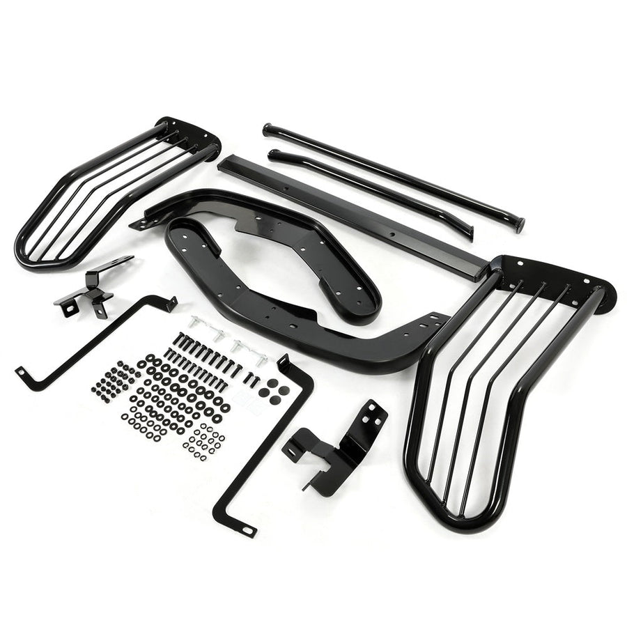 YIKATOO® Headlight Grill Grille Front Bumper Guard Brush Fit For 2016-2021 Toyota Tacoma -junior