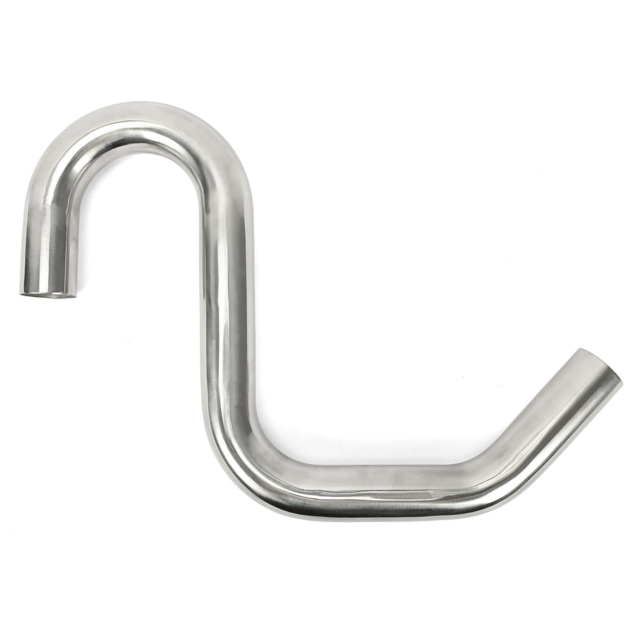 YIKATOO® 1-7 / 8  Inchesouter diameter 304 stainless steel 45, 90180 mandrel tube original Swan Bay bend 3 Inches radius-junior