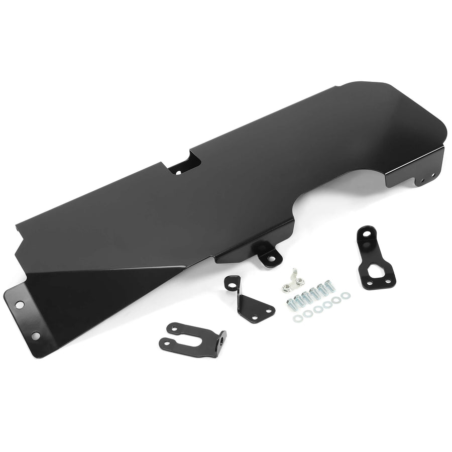 YIKATOO® Steel Gas Tank Skid Plate for 2007-2018 Jeep Wrangler JK 2-Door 2DR -junior