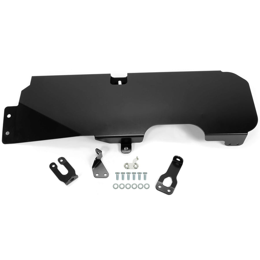 YIKATOO® Steel Gas Tank Skid Plate for 2007-2018 Jeep Wrangler JK 2-Door 2DR -junior