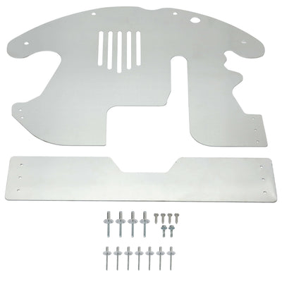 YIKATOO® Catalytic Converter Cat Protection Shield Security Kit Fit 2010-2015 Toyota Prius -junior