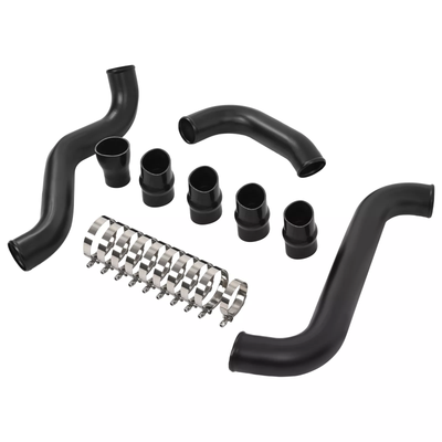 3 Inches Polished Intercooler Pipe &Boot Kit For 2011-2016 GMC CHEVY 6.6L LML Duramax-junior