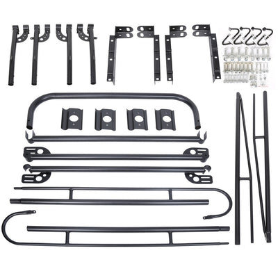 YIKATOO® Adjustable Full Size Bed Truck Ladder Rack Pick Up Lumber Kayak Utility 1000 Lb -junior