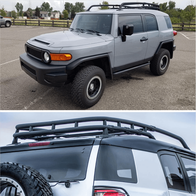 YIKATOO® Roof Rack for 2007-2014 Fj Cruiser,Offroad Type - junior