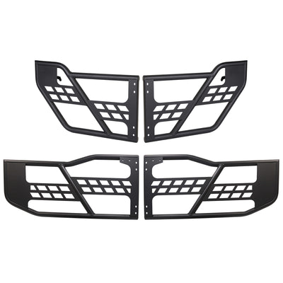 Side fender flares Fits Jeep 07-18 Wrangler JK Off Road Front+Rear Tubular 4 Door Set