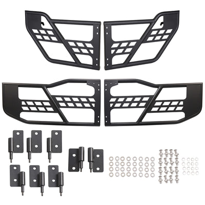 Side fender flares Fits Jeep 07-18 Wrangler JK Off Road Front+Rear Tubular 4 Door Set family photo