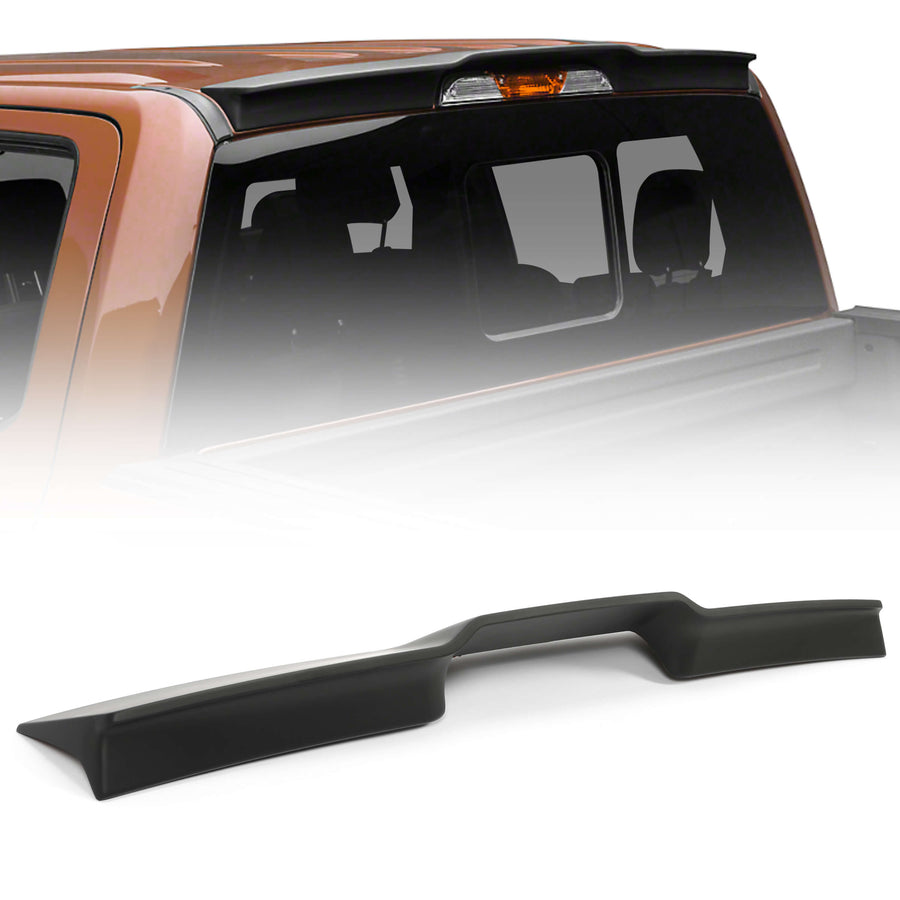 YIKATOO® Cab Top Roof Spoiler Wing Compatible with 2009-2014 Ford F150 F-150 All Cab Sizes Pickup Truck Headache Spoiler -junior