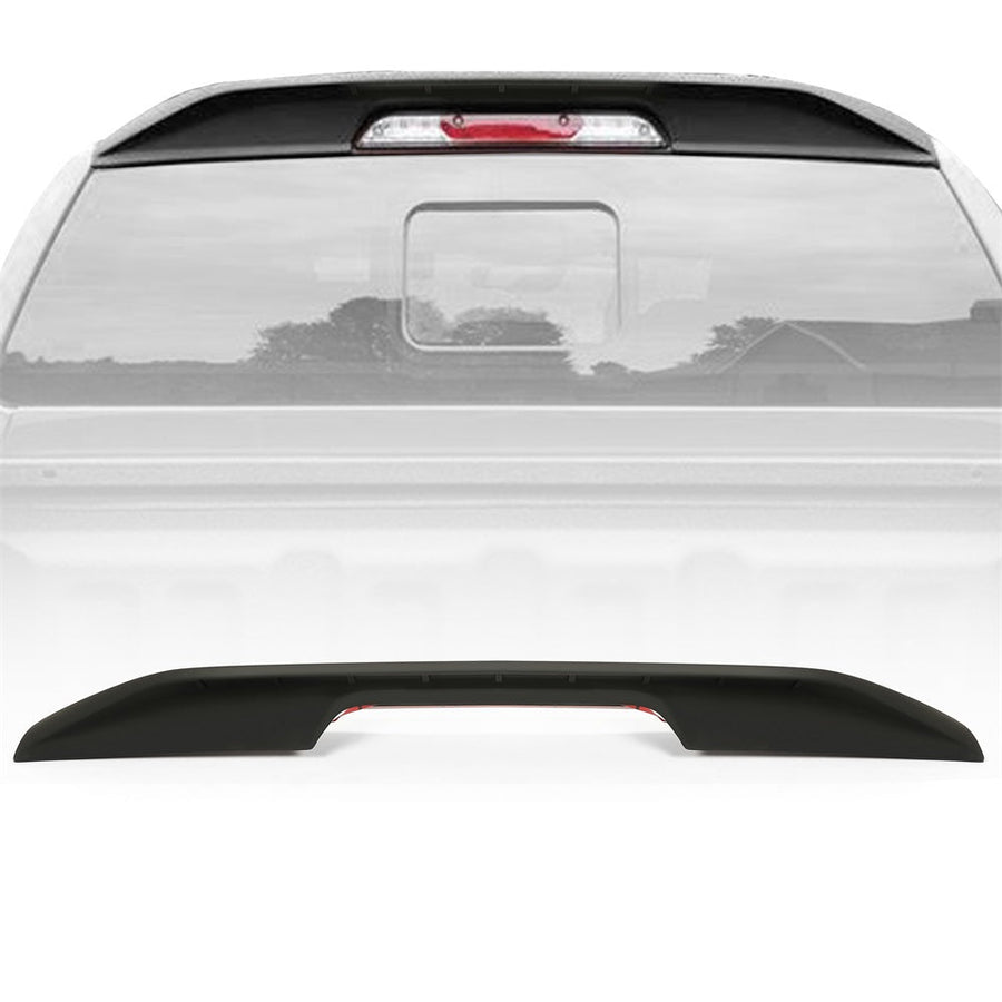 YIKATOO® Painted Black Truck Cab Spoiler Fits For Ford Ranger Super Crew Cab 2019-2023 -junior