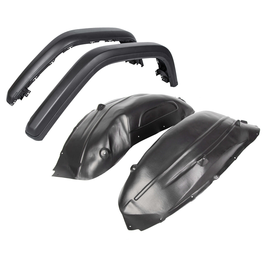 YIKATOO® Rear Fender Flares with Inner Liners for 2018-2020 Jeep Wrangler JL - junior