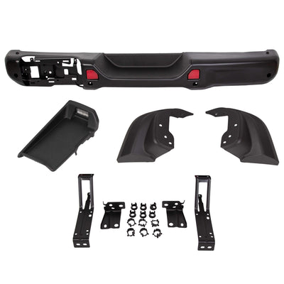 YIKATOO® Steel Rear Bumper for 2018-2020 Jeep Wrangler JL Rubicon - junior