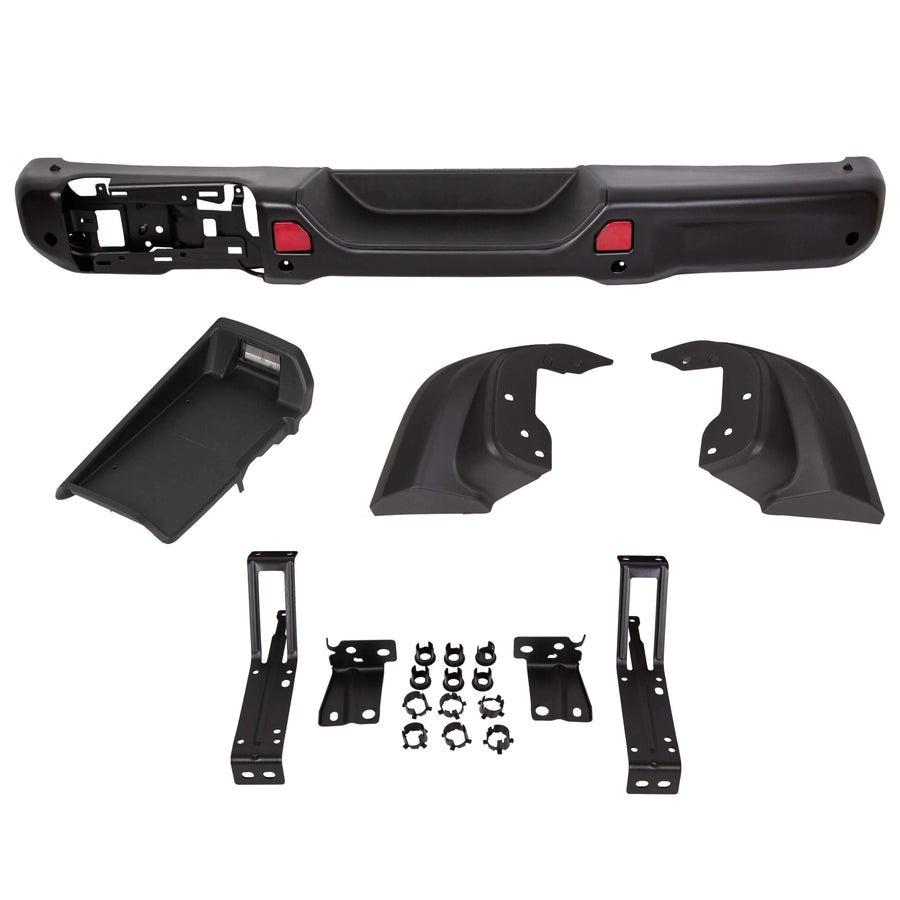 YIKATOO® Steel Rear Bumper for 2018-2020 Jeep Wrangler JL Rubicon - junior