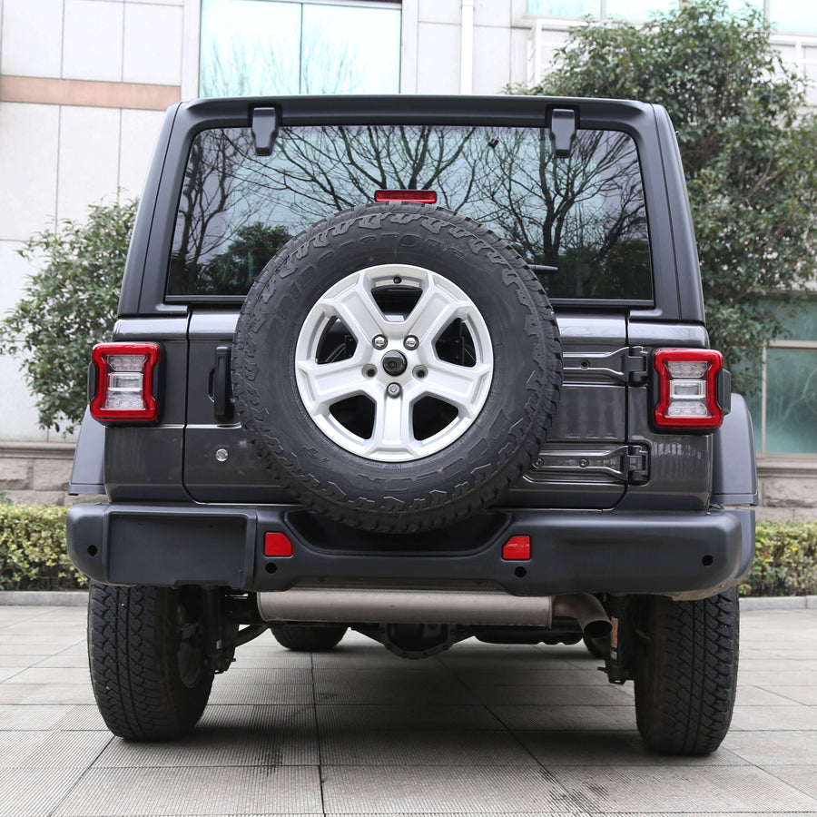 YIKATOO® Steel Rear Bumper for 2018-2020 Jeep Wrangler JL Rubicon - junior