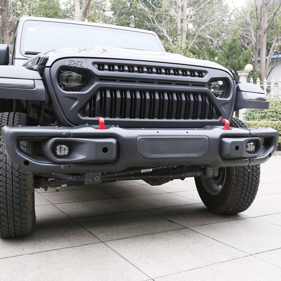 YIKATOO® Front bumper for 2007-2018 Jeep JK Wrangler Rubicon 10th Anniversary - junior