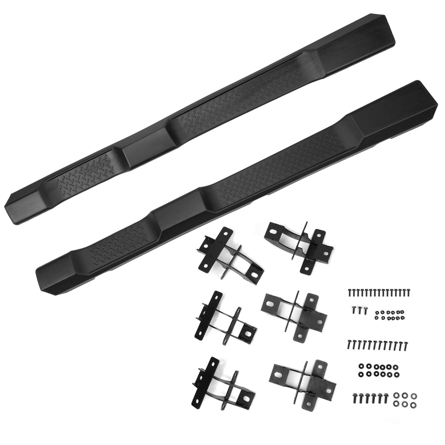 YIKATOO® Running Board Side Steps for 2007-2018 Jeep Wrangler JK Unlimited 4 Door - junior