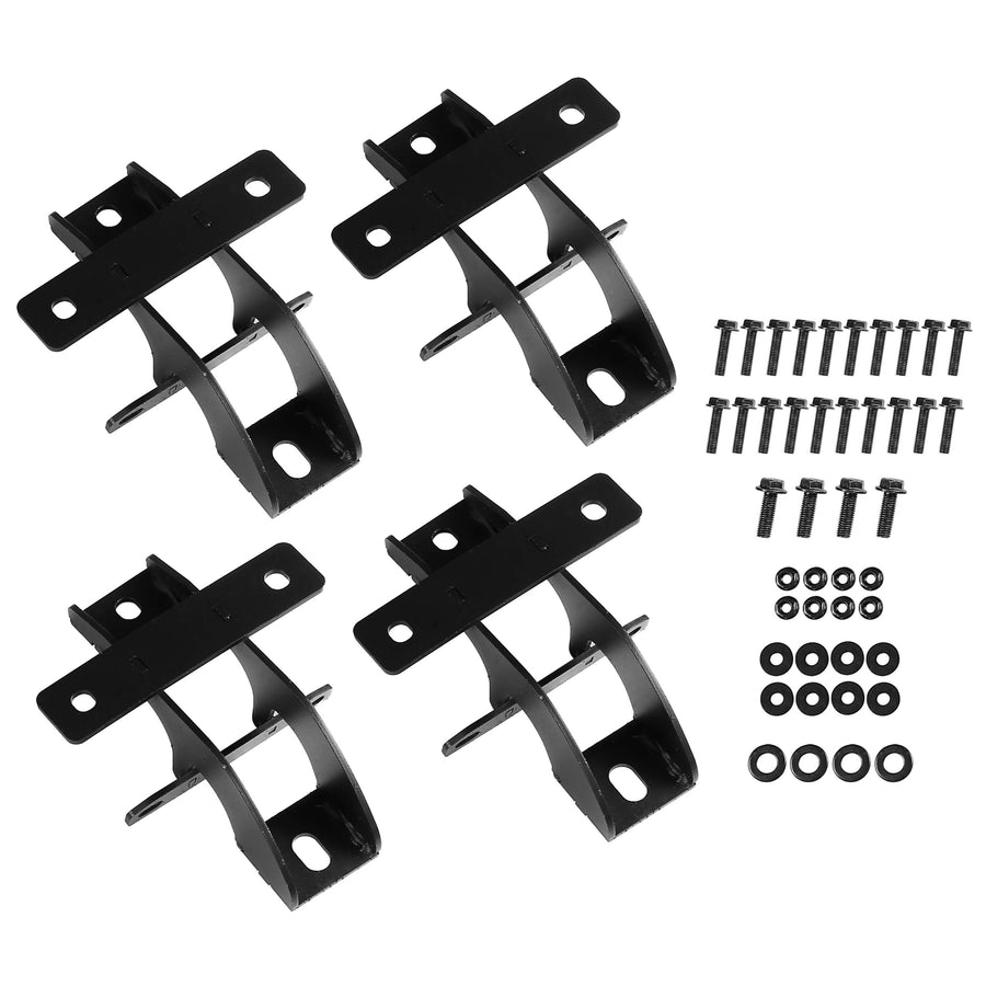 YIKATOO® Running Board Side Steps for 2007-2017 Jeep Wrangler JK 2 Door - junior
