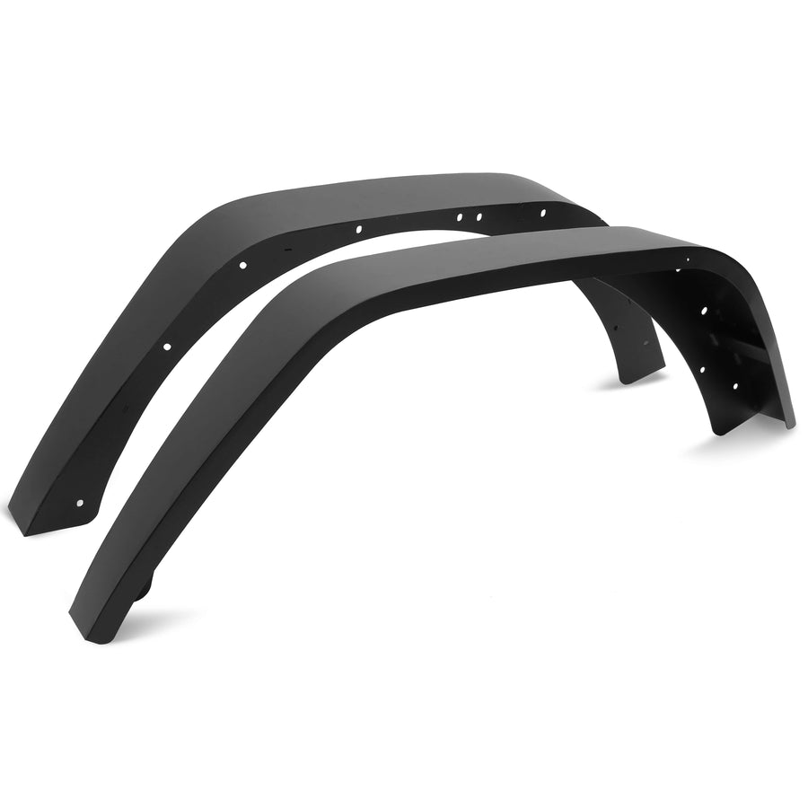 YIKATOO® Flat Fender Flares for 2018-2023 Jeep Wrangler JL & JL Unlimited 2 Door & 4 Door - junior