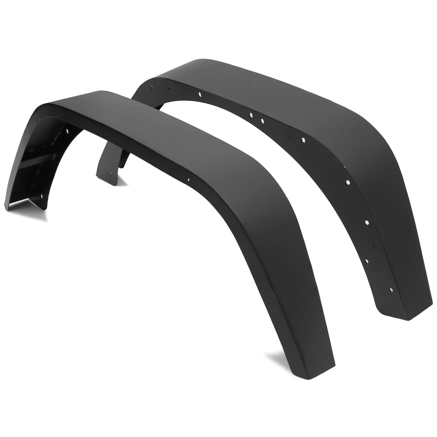 YIKATOO® Flat Fender Flares for 2018-2023 Jeep Wrangler JL & JL Unlimited 2 Door & 4 Door - junior