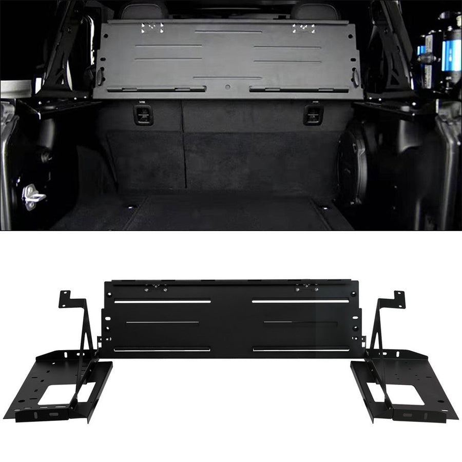 YIKATOO® Rear Foldable Luggage Storage Carrier Rack Steel For 2007-2018 Jeep Wrangler JK 4DR -junior
