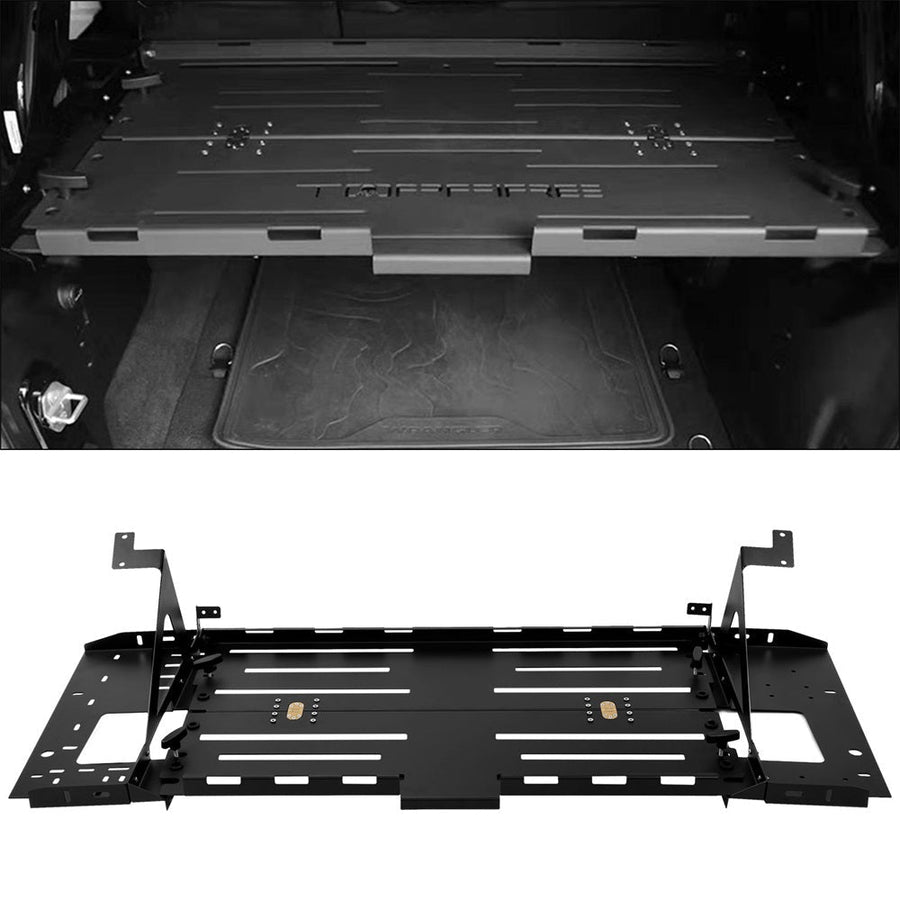 YIKATOO® Rear Foldable Luggage Storage Carrier Rack Steel For 2007-2018 Jeep Wrangler JK 4DR -junior