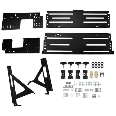 YIKATOO® Rear Foldable Luggage Storage Carrier Rack Steel For 2007-2018 Jeep Wrangler JK 4DR -junior
