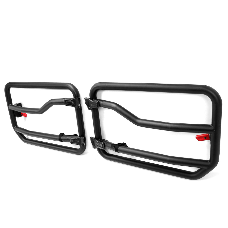 YIKATOO® Half Doors Front Tubular Tube Doors for 2018-2021 Jeep Gladiator & Jeep JL Wrangler -  junior