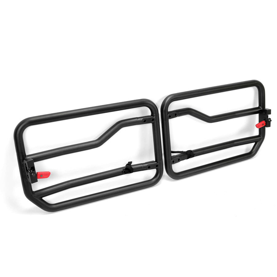 YIKATOO® Half Doors Front Tubular Tube Doors for 2018-2021 Jeep Gladiator & Jeep JL Wrangler -  junior