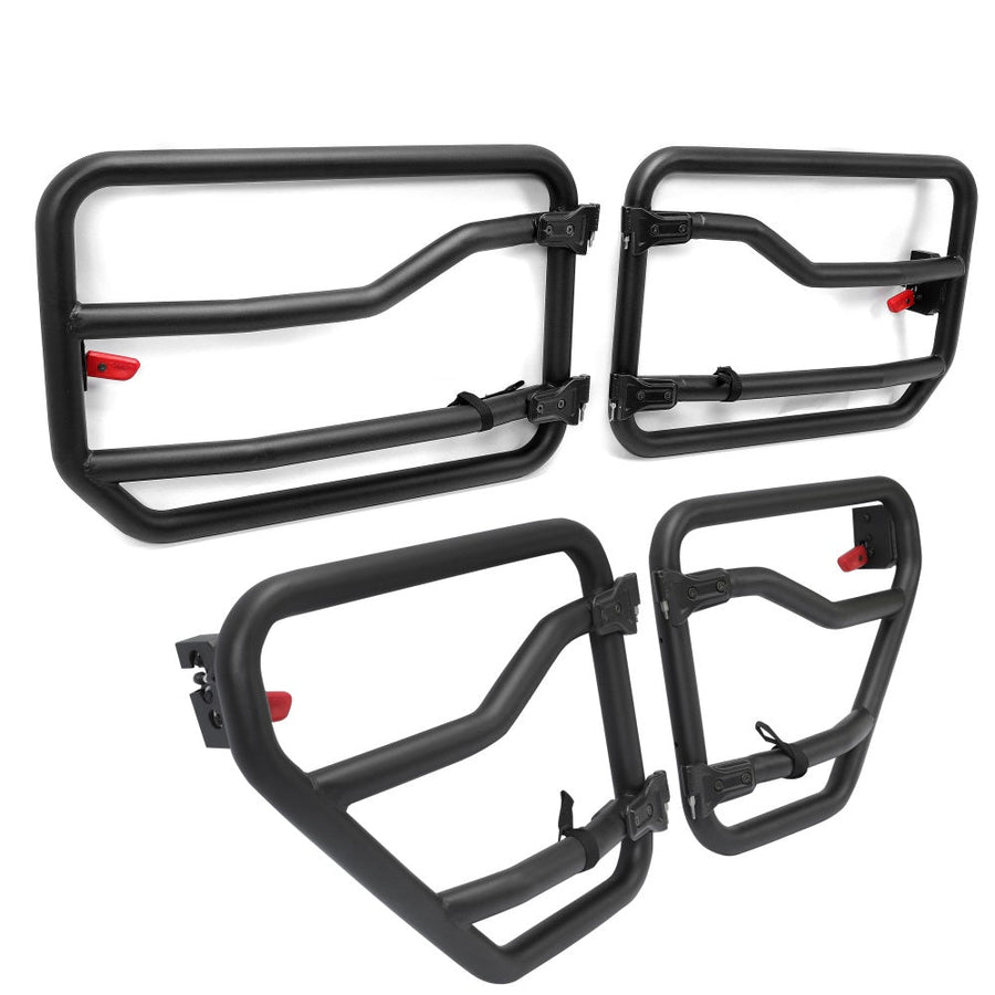 YIKATOO® Front&Rear Tube Door Kit For 2018-2021 Jeep Gladiator & JL Wrangler (4-door) -junior