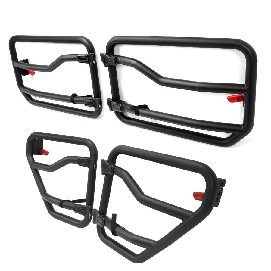 YIKATOO® Front&Rear Tube Door Kit For 2018-2021 Jeep Gladiator & JL Wrangler (4-door) -junior