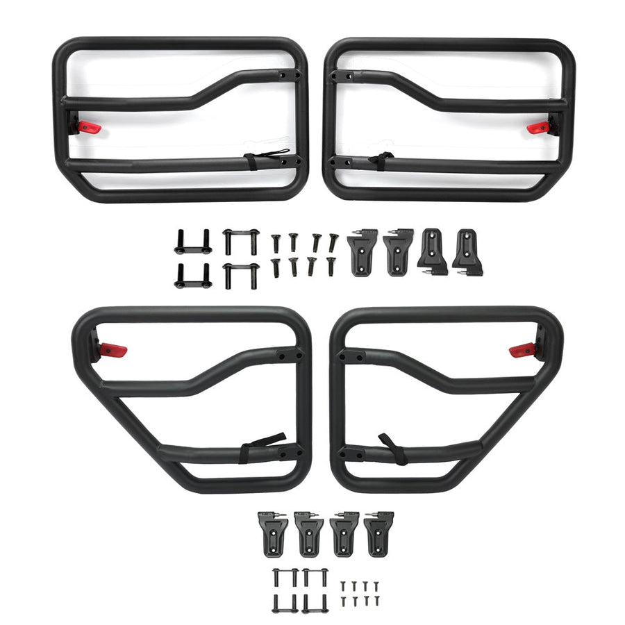 YIKATOO® Front&Rear Tube Door Kit For 2018-2021 Jeep Gladiator & JL Wrangler (4-door) -junior