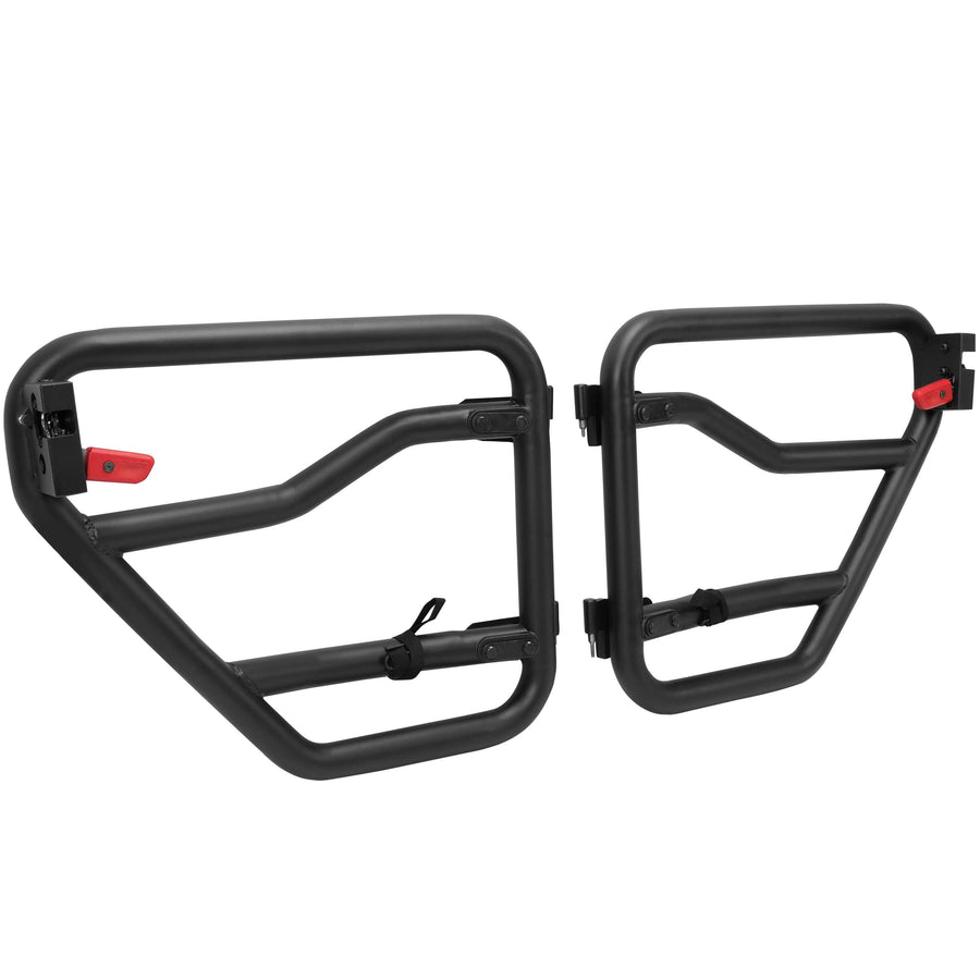 YIKATOO® Half Doors Rear Tubular Tube Doors for 2018-2021 Jeep Gladiator & Jeep JL Wrangler -  junior