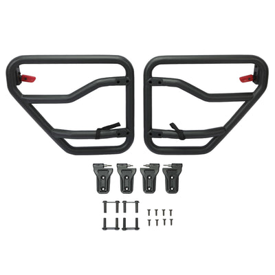 YIKATOO® Half Doors Rear Tubular Tube Doors for 2018-2021 Jeep Gladiator & Jeep JL Wrangler -  junior